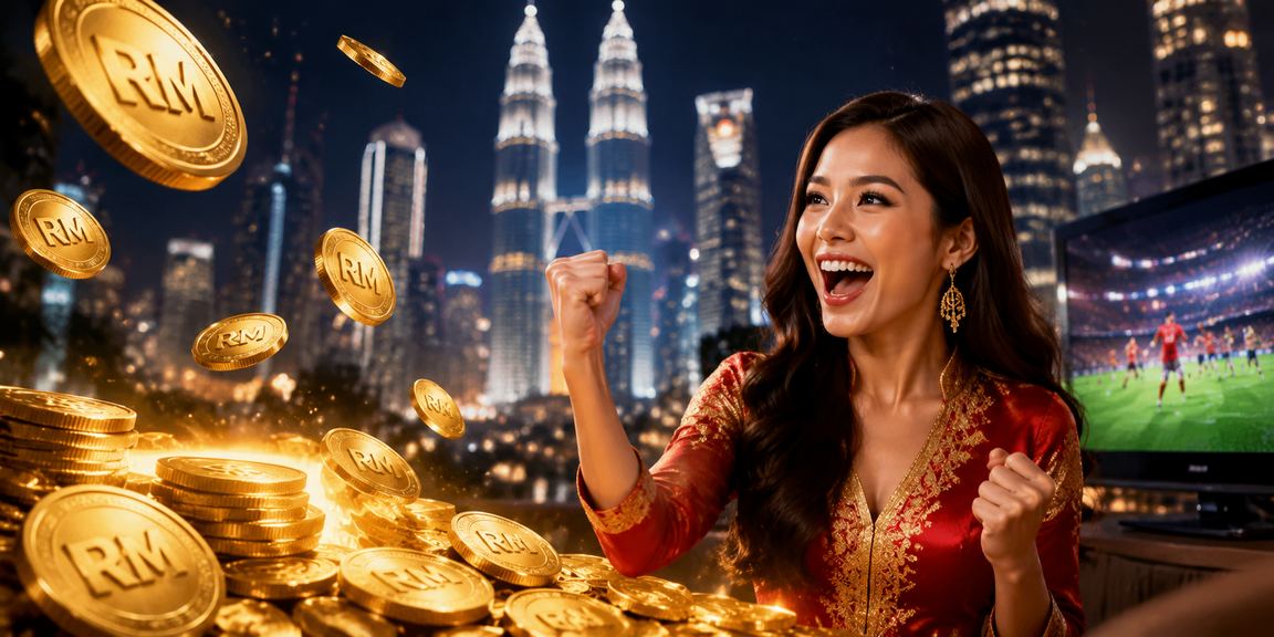 Antaramuka kasino dalam talian di Kuala Lumpur dengan reka bentuk moden dan menarik